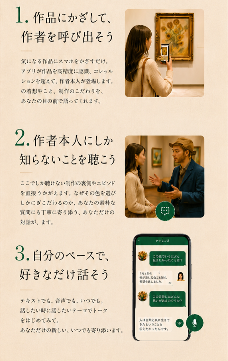 ArtLens について (続き)